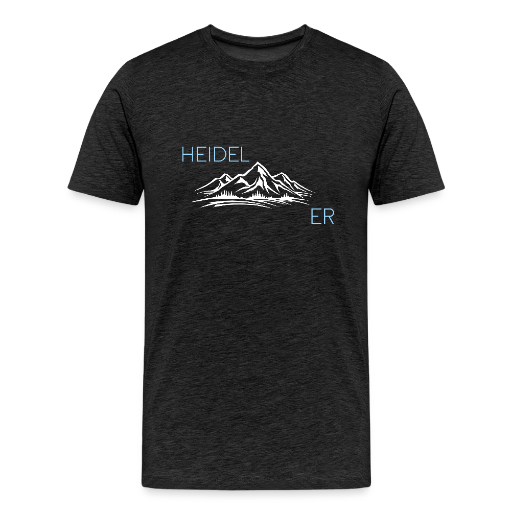 HERREN ORGANIC- HEIDEL(BERG)ER T-SHIRT DARK - Anthrazit