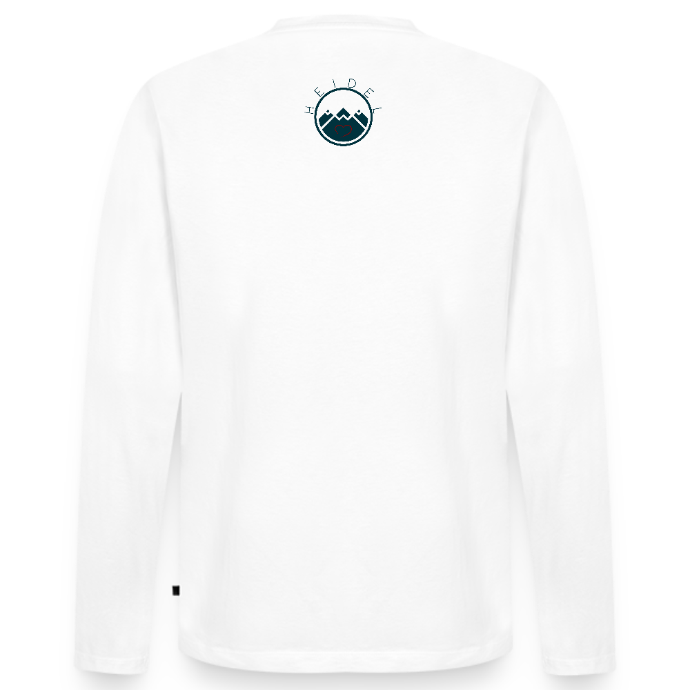 HERREN ORGANIC LANGARM-SHIRT - HEIDELBERG SINCE TRANSPARENT - Weiß