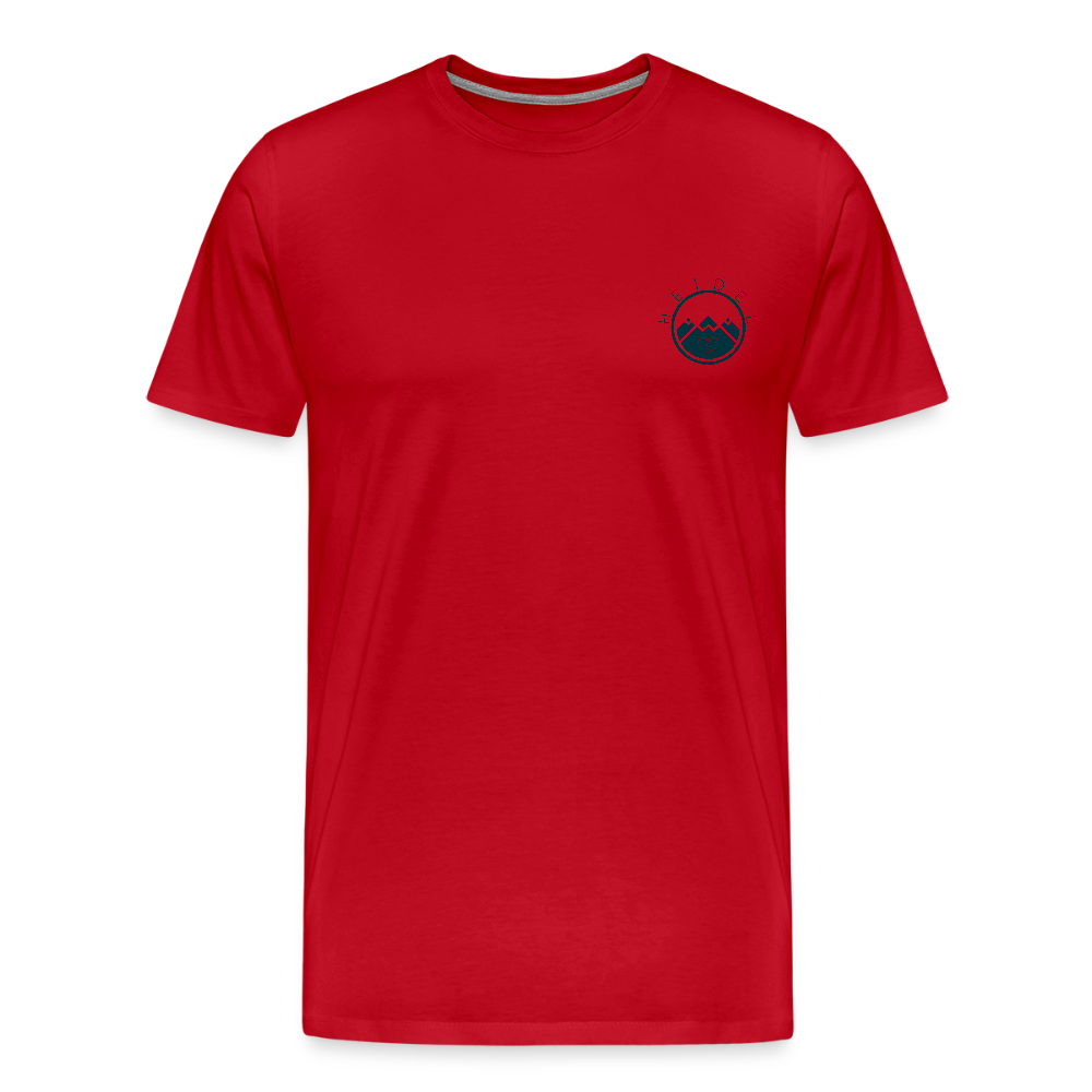 HERREN ORGANIC SHIRT - IN NEINE UFF DA ZEIL RUGBY TRANSPARENT - Rot