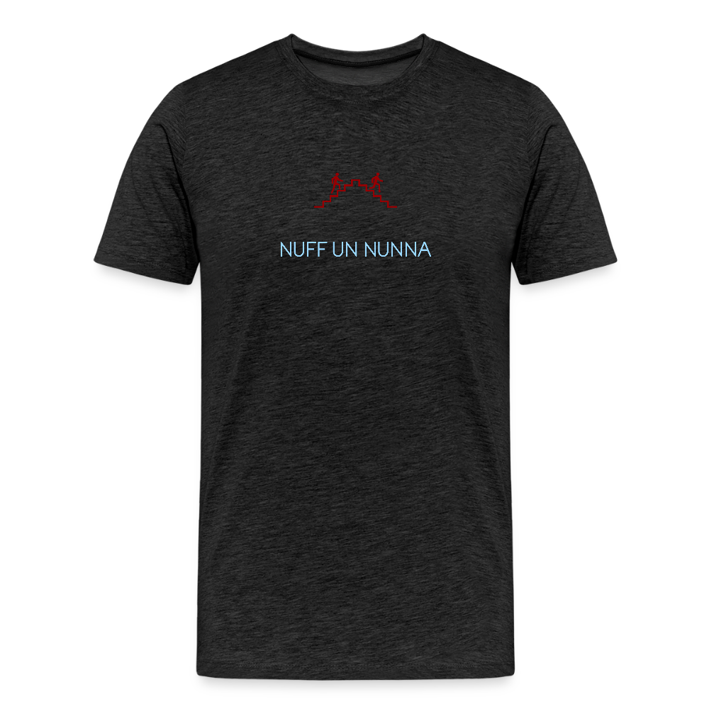 HERREN ORGANIC SHIRT - NUFF UN NUNNA DARK - Anthrazit
