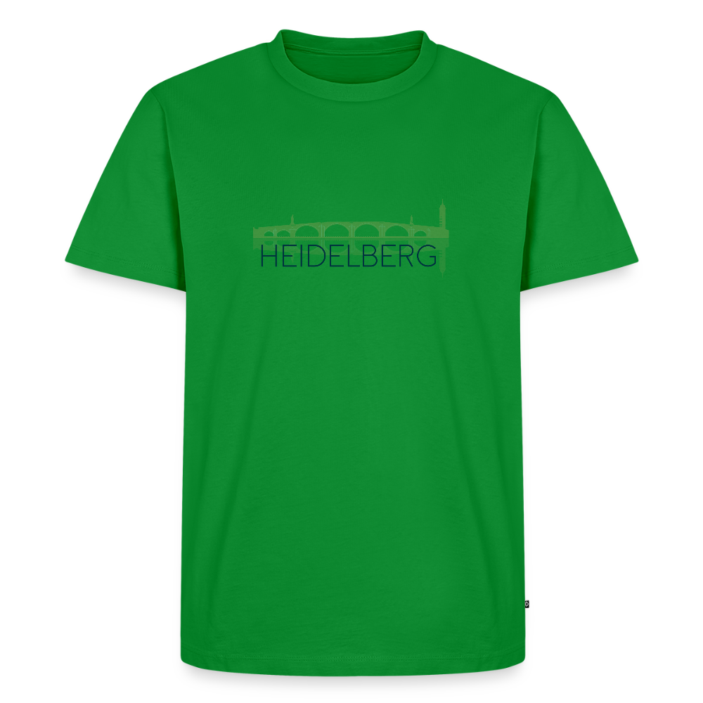 HERREN ORGANIC SHIRT - ALTE BRÜCKE HEIDELBERG TRANSPARENT - Grün