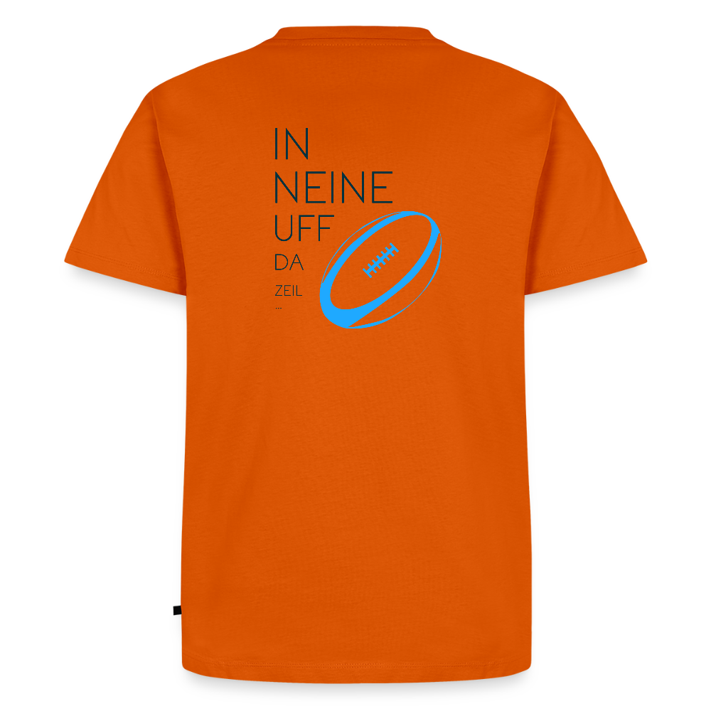 HERREN ORGANIC SHIRT - IN NEINE UFF DA ZEIL RUGBY TRANSPARENT - Orange