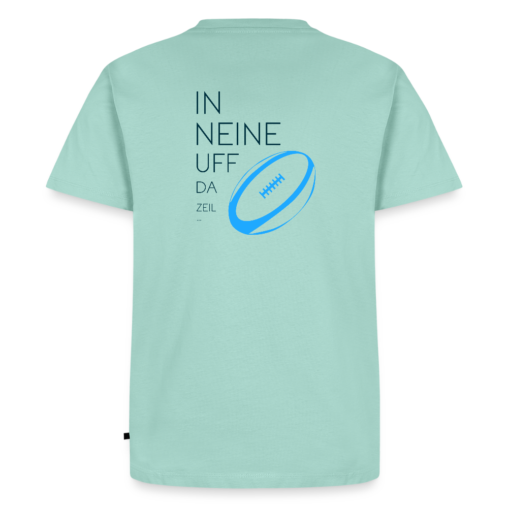 HERREN ORGANIC SHIRT - IN NEINE UFF DA ZEIL RUGBY TRANSPARENT - Mint
