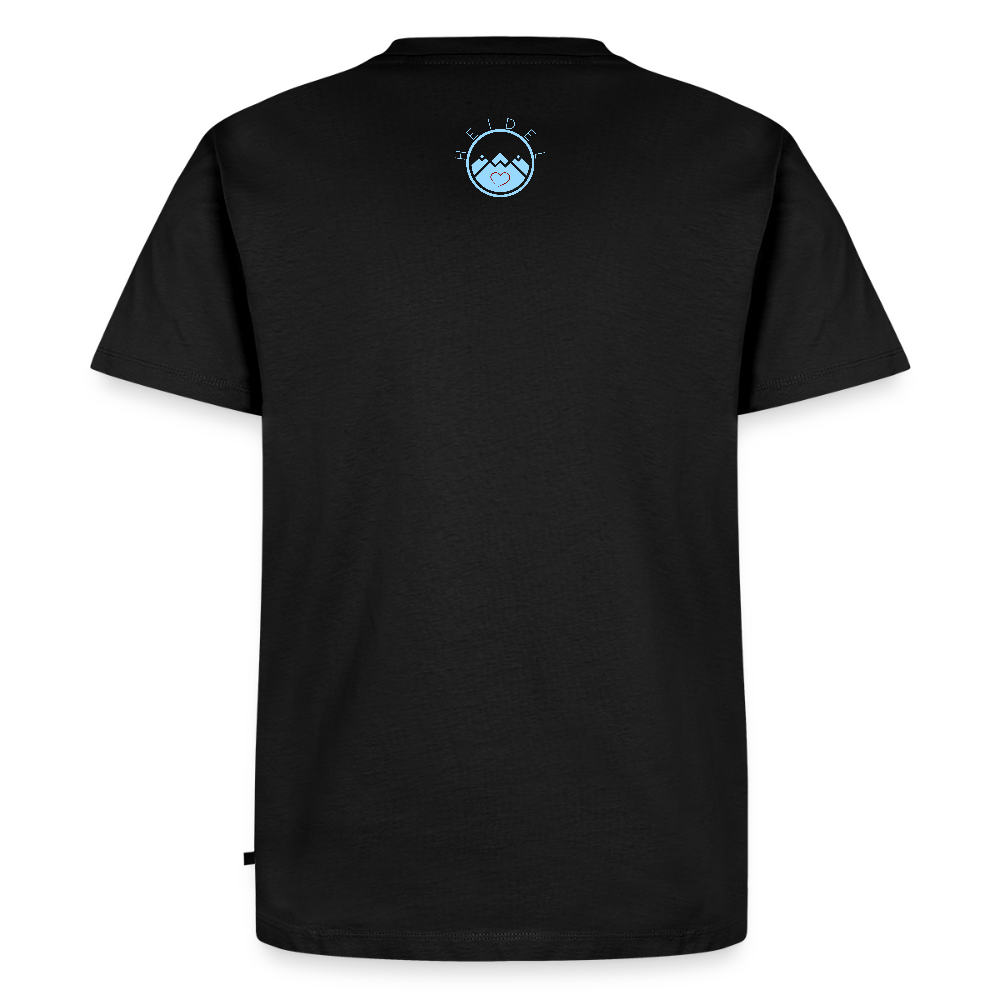 HERREN ORGANIC- HEIDEL(BERG)ER T-SHIRT DARK - Schwarz