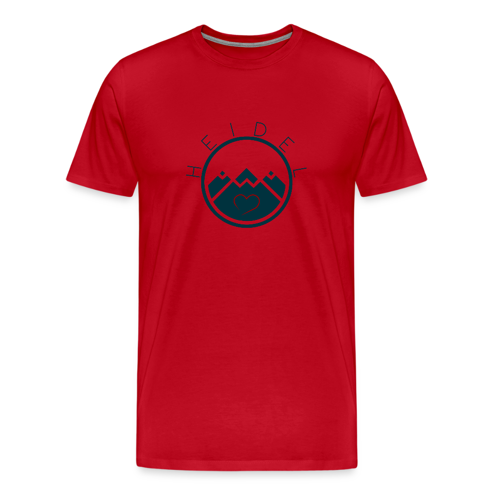 HERREN ORGANIC - HEIDELSTORE TRANSPARENT - Rot