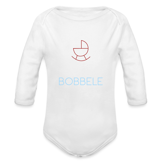 BABY ORGANIC BODY - BOBBELE DARK - Weiß