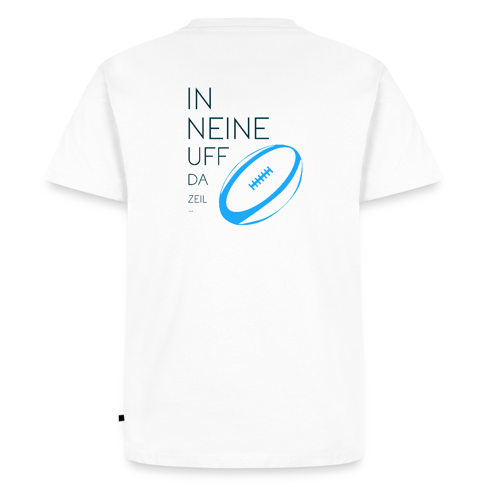 HERREN ORGANIC SHIRT - IN NEINE UFF DA ZEIL RUGBY TRANSPARENT - Weiß