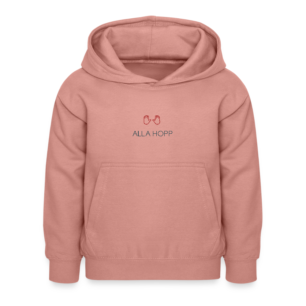 KINDER PREMIUM HOODIE - ALLA HOPP TRANSPARENT - Altrosa