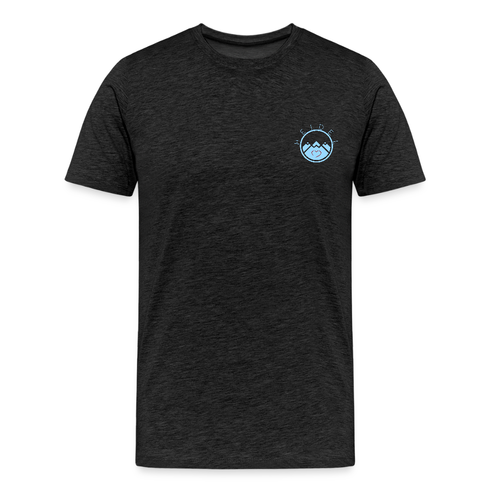 HERREN ORGANIC SHIRT - HEIDELBERGER SCHLOSS (DESIGN HINTEN) DARK - Anthrazit