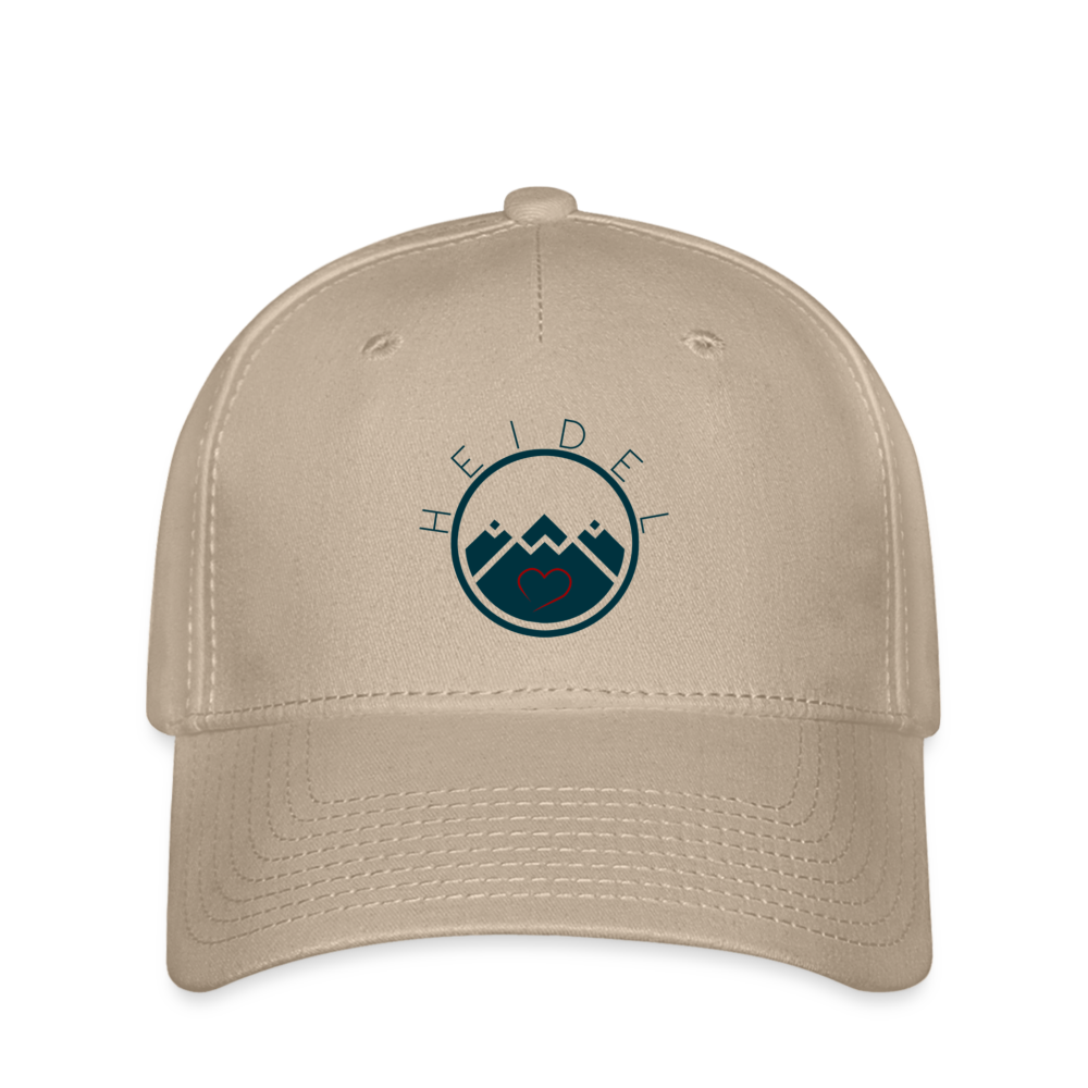 UNISEX FLEXFIT CAP - HEIDELSTORE TRANSPARENT - Khaki