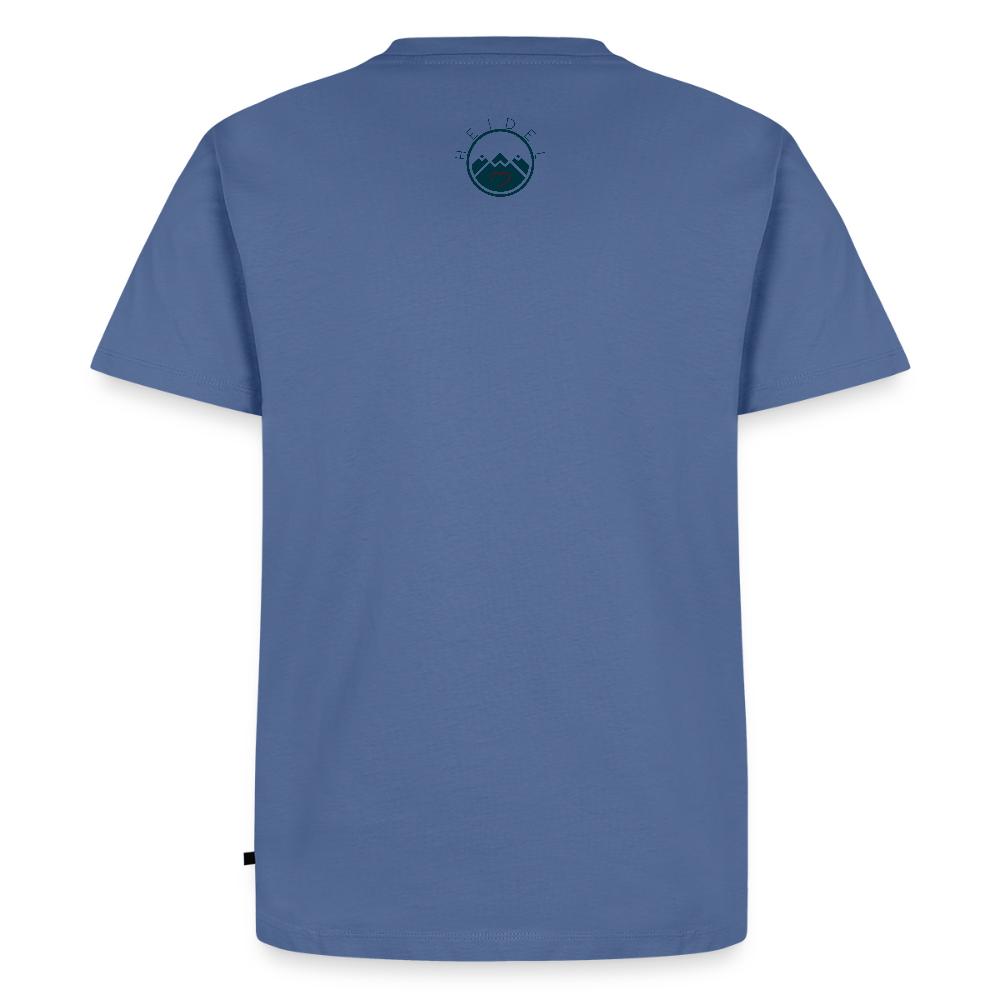 HERREN ORGANIC SHIRT - ALTE BRÜCKE HEIDELBERG TRANSPARENT - Taubenblau