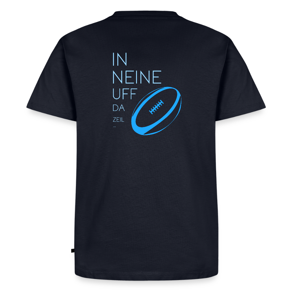HERREN ORGANIC SHIRT - IN NEINE UFF DA ZEIL RUGBY DARK - Navy