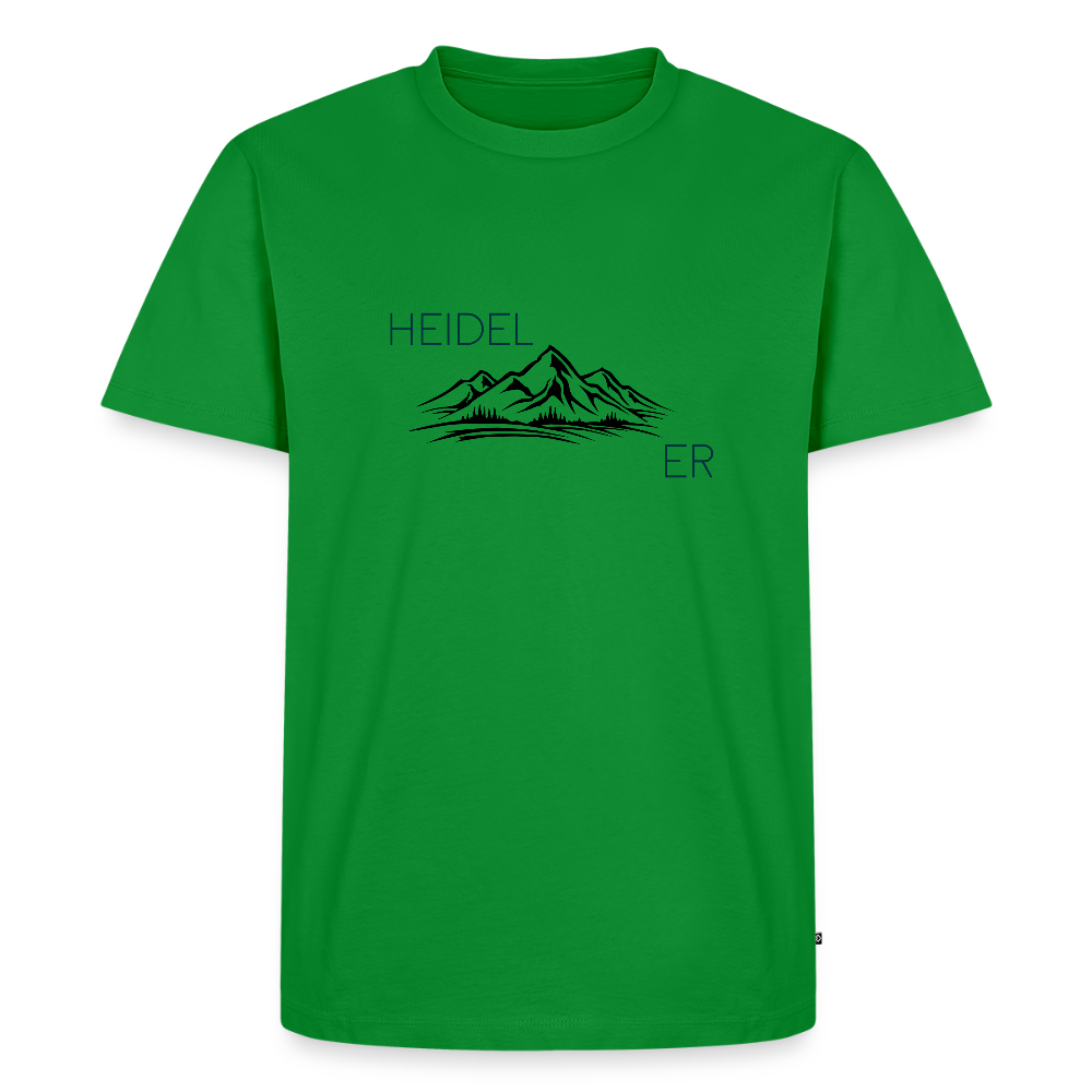 HERREN ORGANIC-SHIRT HEIDEL(BERG)ER TRANSPARENT - Grün