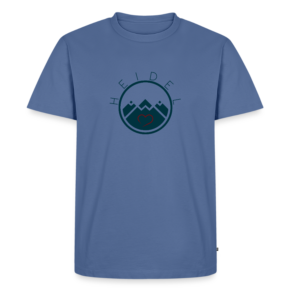 HERREN ORGANIC - HEIDELSTORE TRANSPARENT - Taubenblau