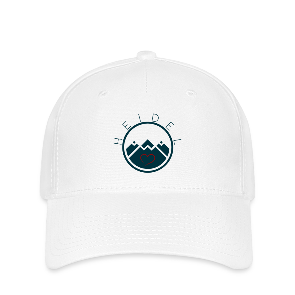 UNISEX FLEXFIT CAP - HEIDELSTORE TRANSPARENT - Weiß