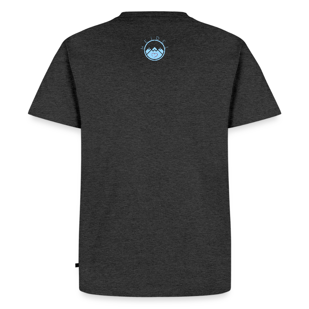 HERREN ORGANIC SHIRT - HEIDELBERGER SCHLOSS DARK - Anthrazit meliert