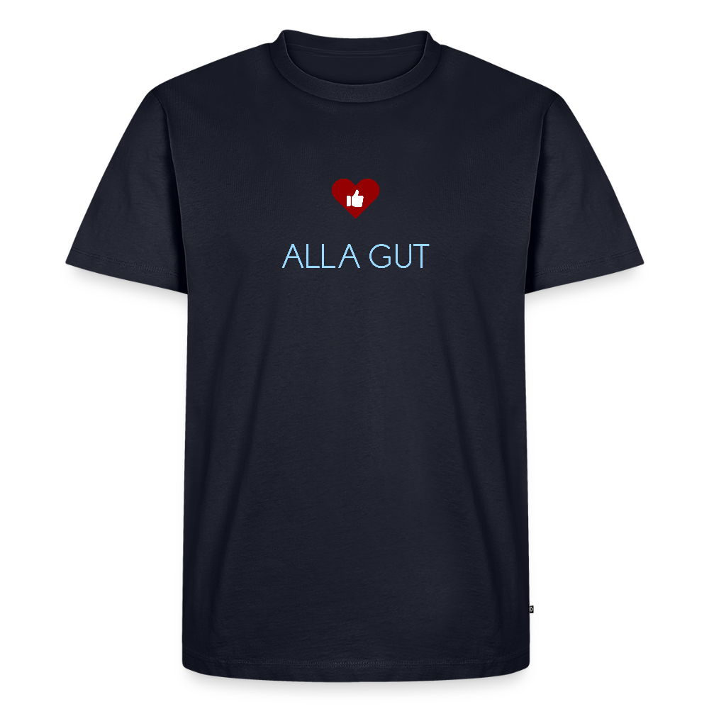 HERREN ORGANIC SHIRT - ALLA GUT DARK - Navy