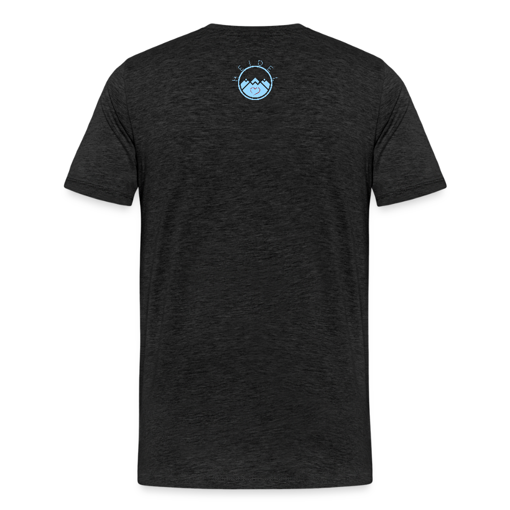 HERREN ORGANIC SHIRT - HEIDELBERGER SCHLOSS DARK - Anthrazit