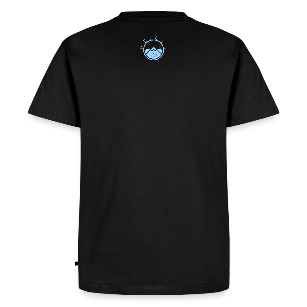 HERREN ORGANIC SHIRT - HEIDELBERGER SCHLOSS DARK - Schwarz