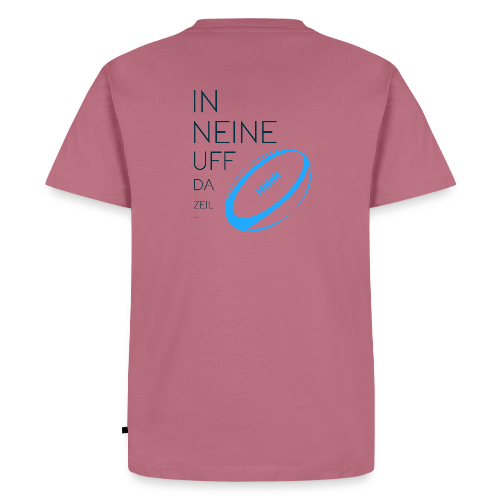 HERREN ORGANIC SHIRT - IN NEINE UFF DA ZEIL RUGBY TRANSPARENT - Mauve