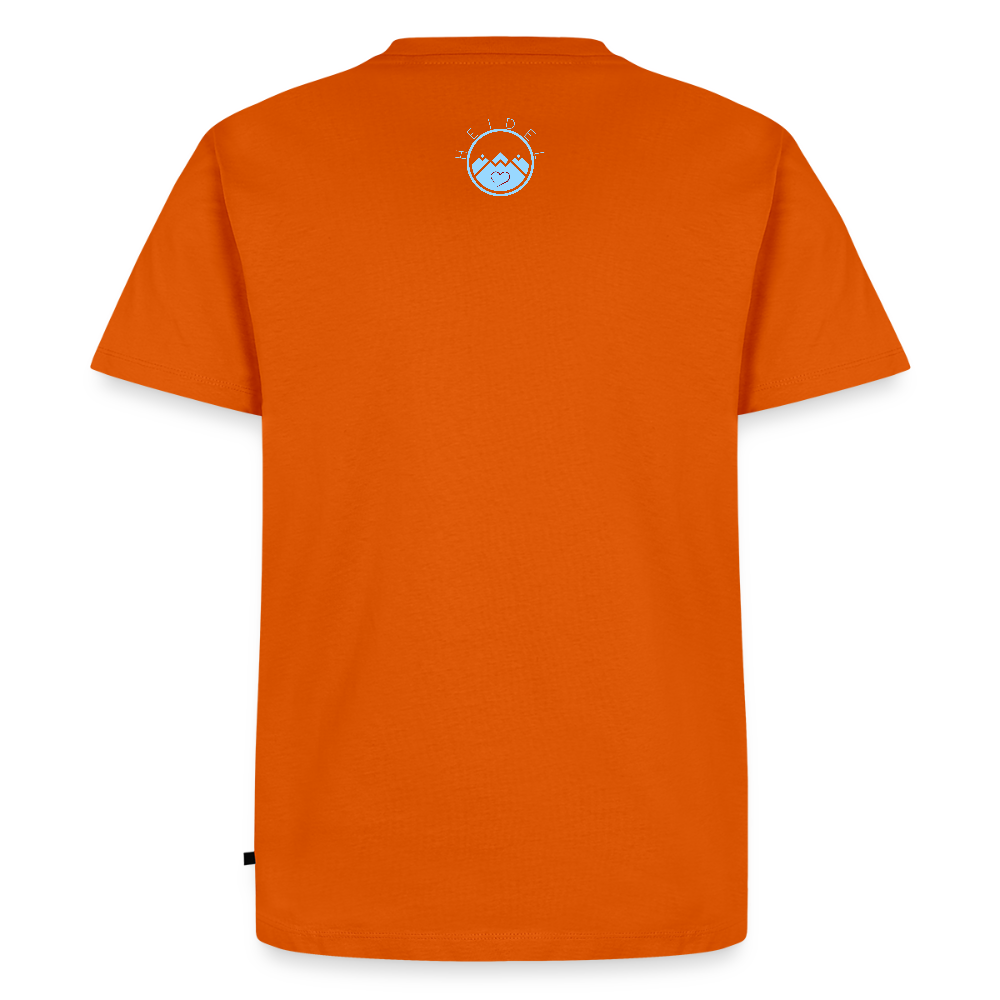 HERREN ORGANIC SHIRT - ALLA MOL DARK - Orange