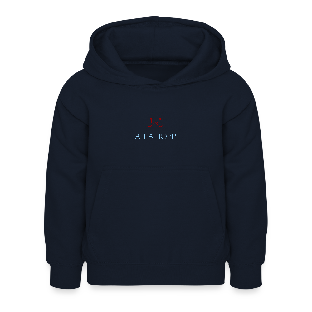 KINDER PREMIUM HOODIE - ALLA HOPP DARK - Navy