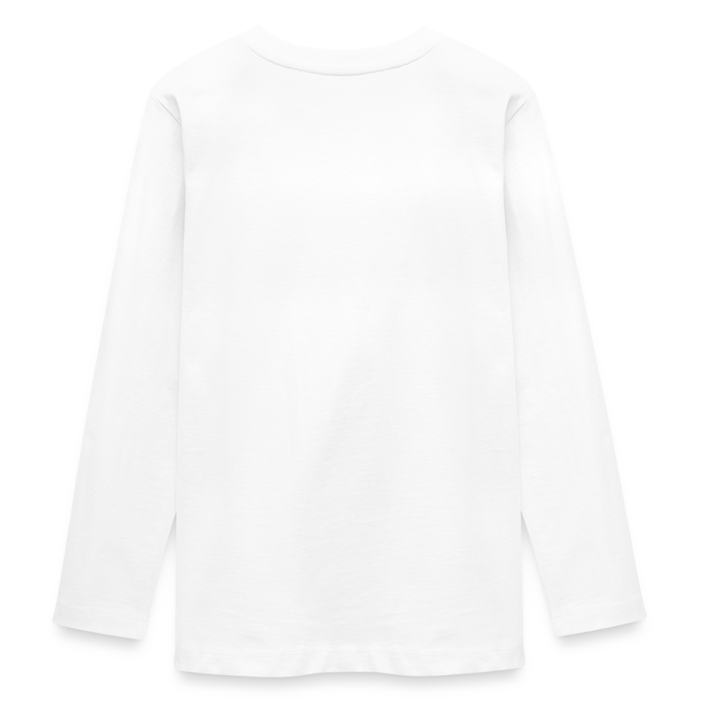 TEENAGER PREMIUM LANGARM SHIRT - ALLA GUT DARK - Weiß