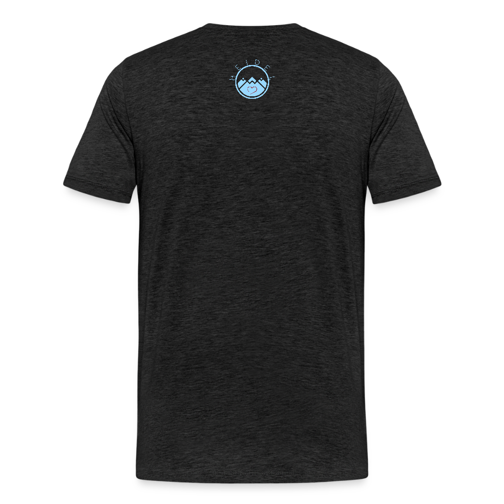 HERREN ORGANIC SHIRT - ALTE BRÜCKE HEIDELBERG DARK - Anthrazit