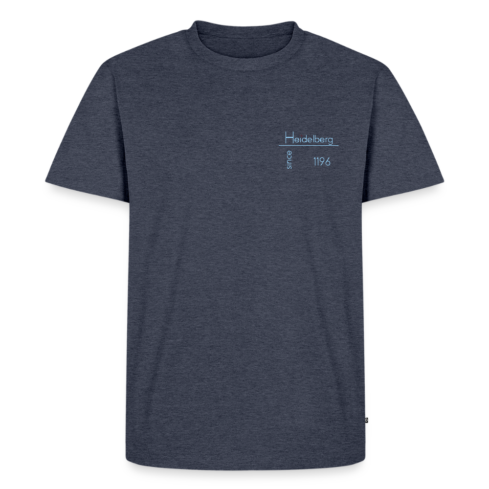 HERREN ORGANIC SHIRT - HEIDELBERG SINCE DARK - Jeansblau