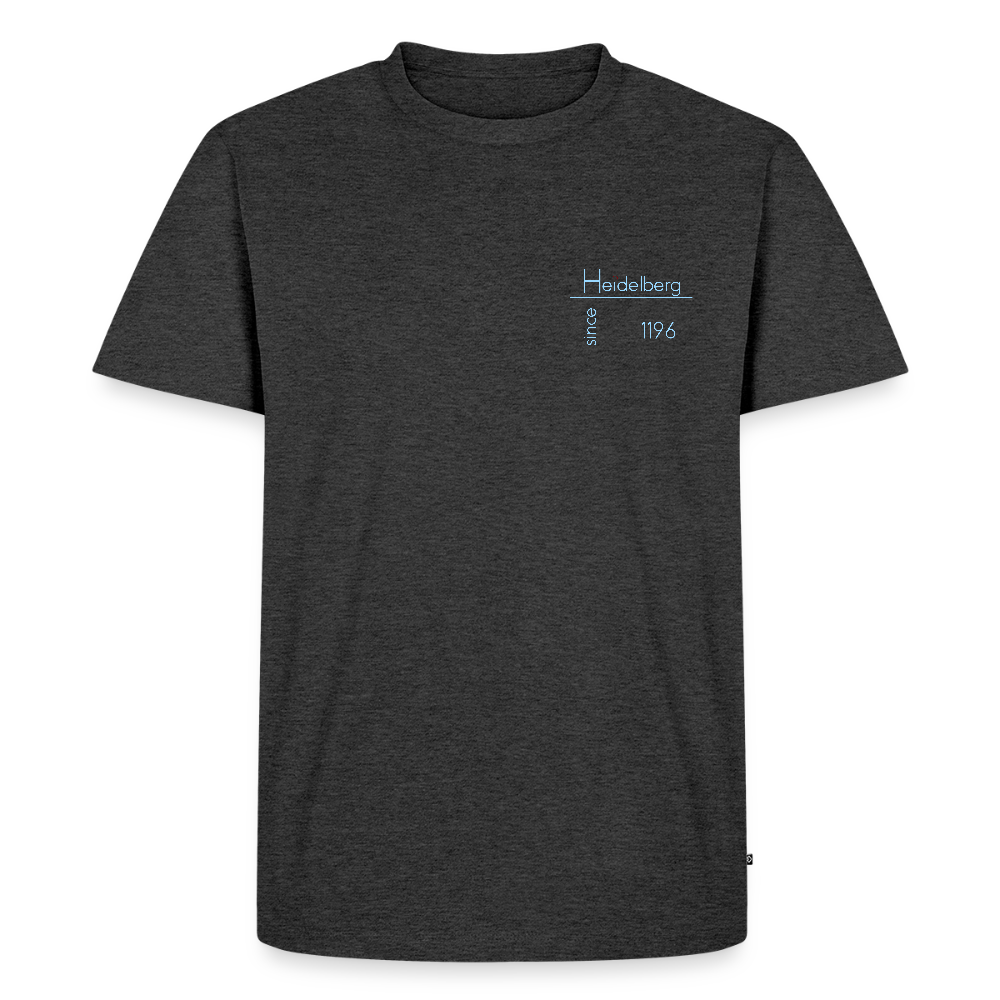 HERREN ORGANIC SHIRT - HEIDELBERG SINCE DARK - Anthrazit meliert