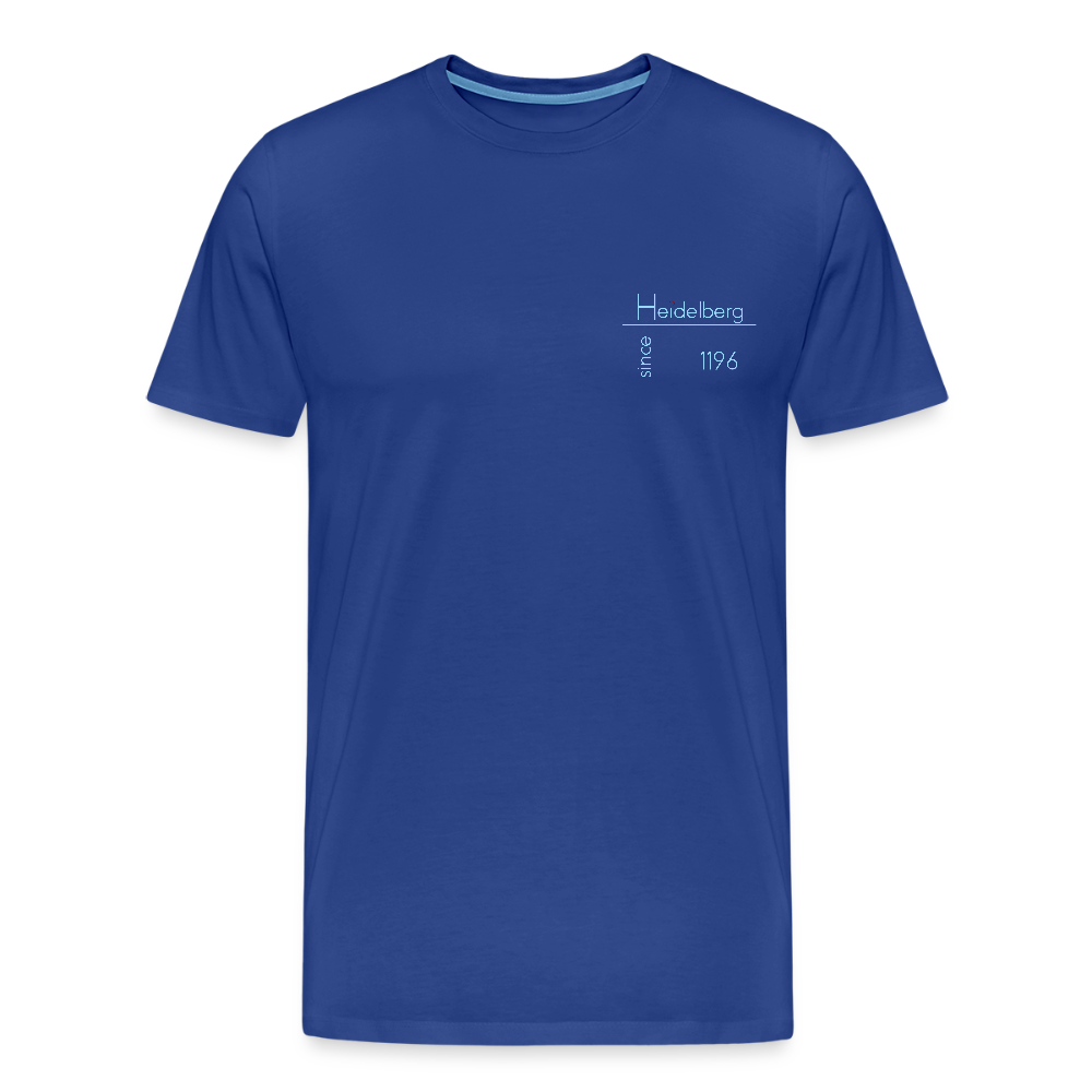 HERREN ORGANIC SHIRT - HEIDELBERG SINCE DARK - Königsblau