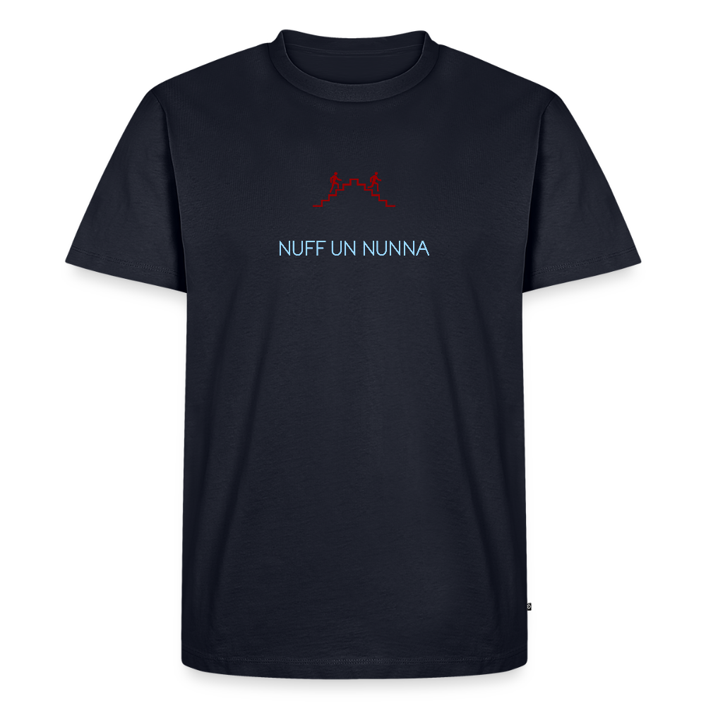 HERREN ORGANIC SHIRT - NUFF UN NUNNA DARK - Navy