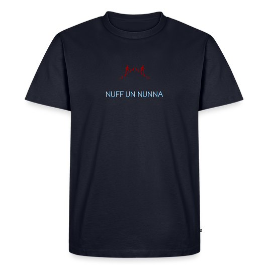 HERREN ORGANIC SHIRT - NUFF UN NUNNA DARK - Navy