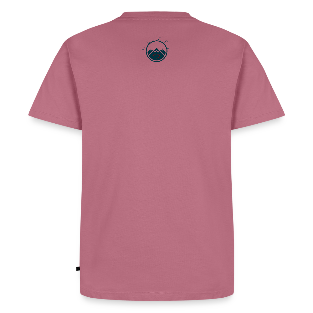 HERREN ORGANIC - HEIDELBERGER SCHLOSS T-SHIRT TRANSPARENT - Mauve