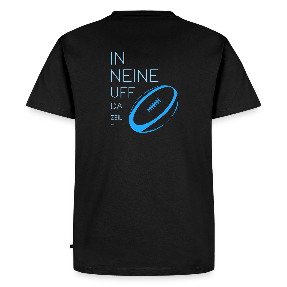 HERREN ORGANIC SHIRT - IN NEINE UFF DA ZEIL RUGBY DARK - Schwarz