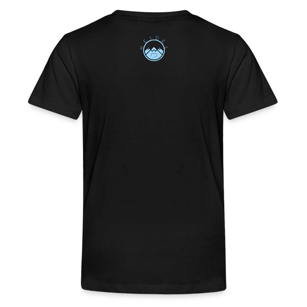 TEENAGER PREMIUM SHIRT - ALLA HOPP DARK - Schwarz