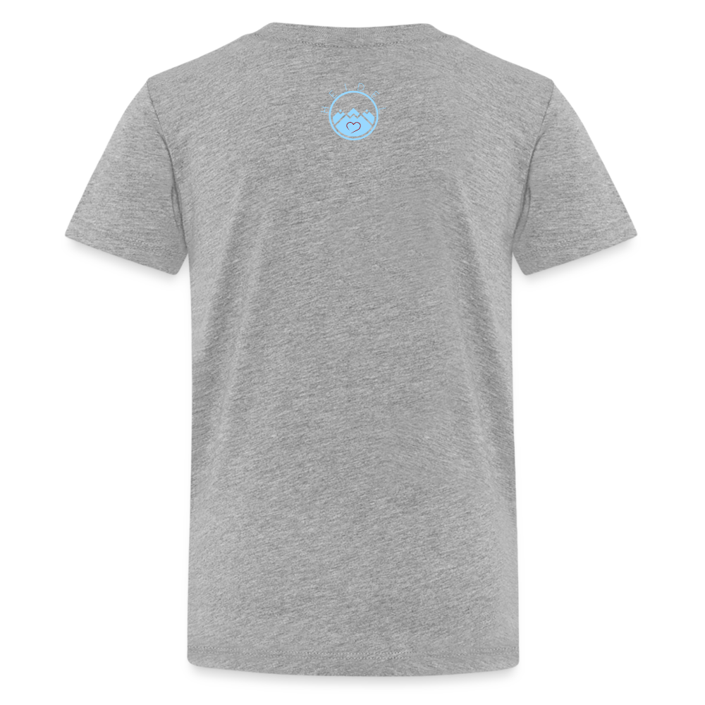TEENAGER PREMIUM SHIRT - ALLA HOPP DARK - Grau meliert