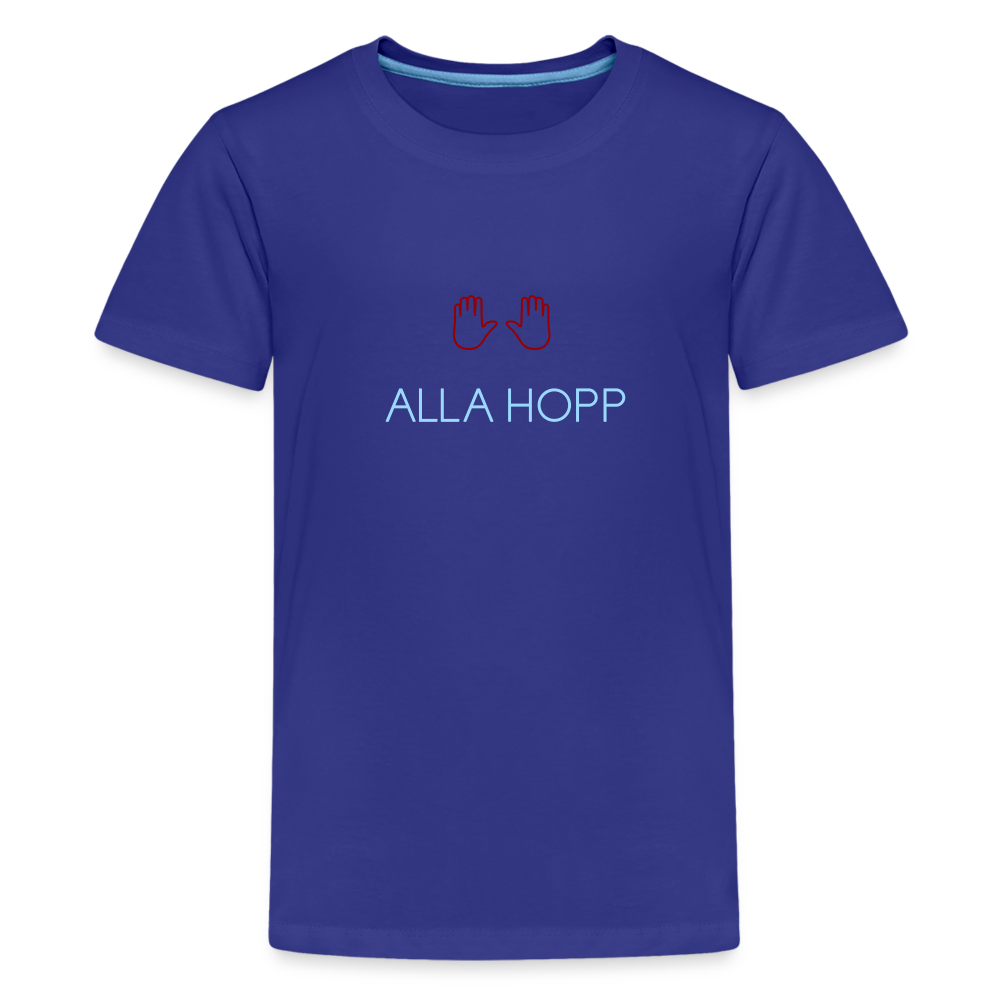 TEENAGER PREMIUM SHIRT - ALLA HOPP DARK - Königsblau