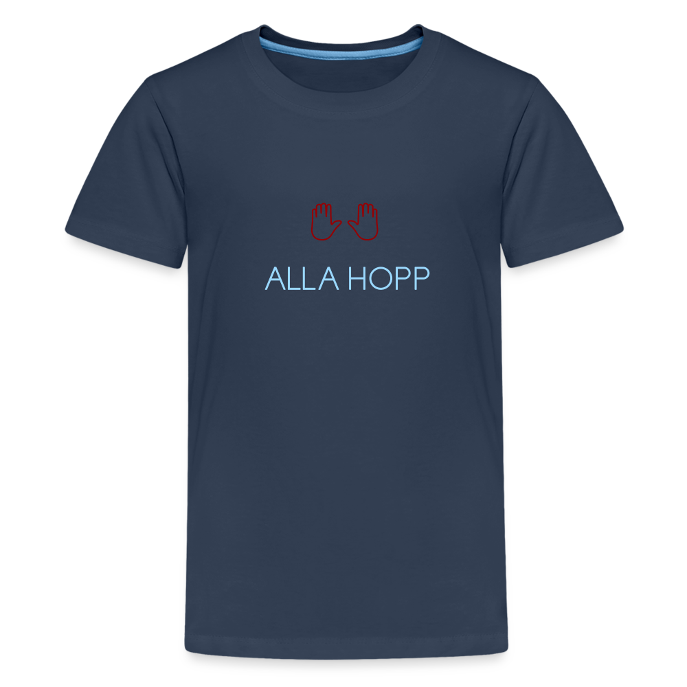 TEENAGER PREMIUM SHIRT - ALLA HOPP DARK - Navy