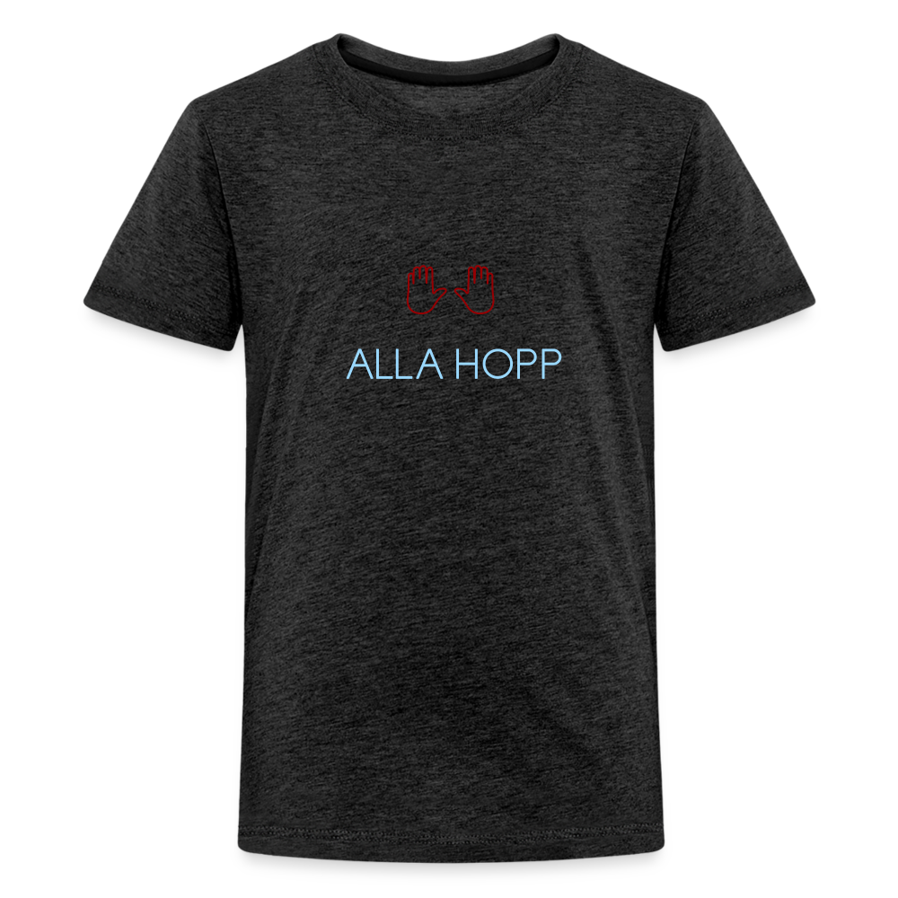 TEENAGER PREMIUM SHIRT - ALLA HOPP DARK - Anthrazit