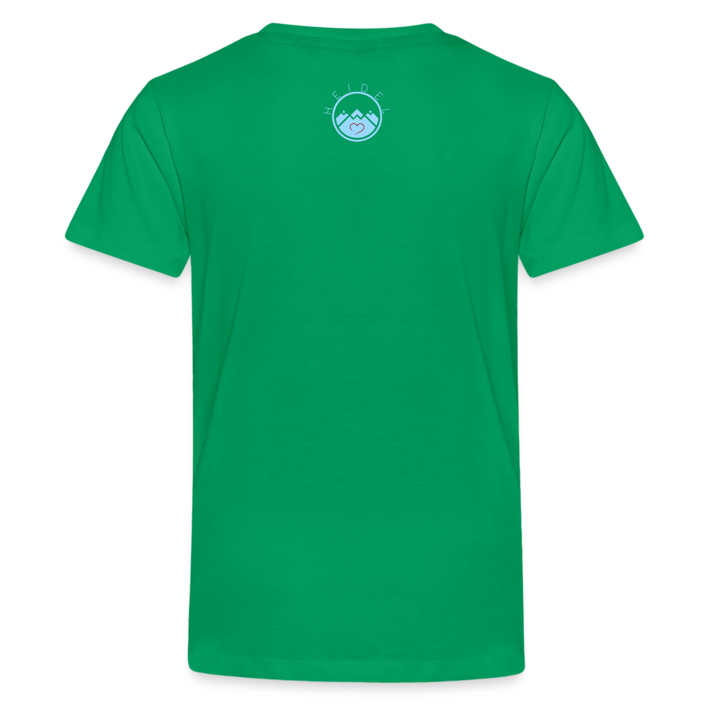 TEENAGER PREMIUM SHIRT - ALLA HOPP DARK - Kelly Green