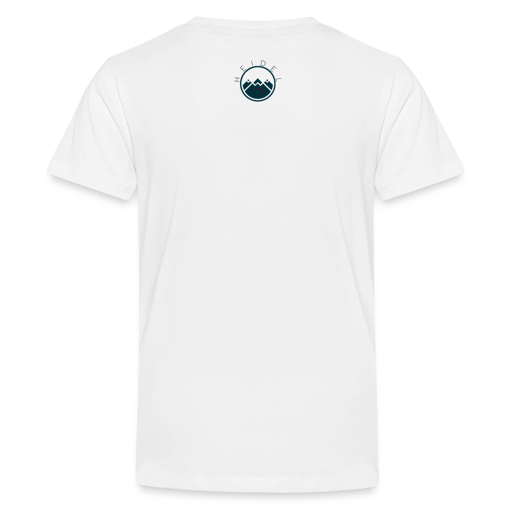 TEENAGER PREMIUM SHIRT - ALLA HOPP TRANSPARENT - weiß