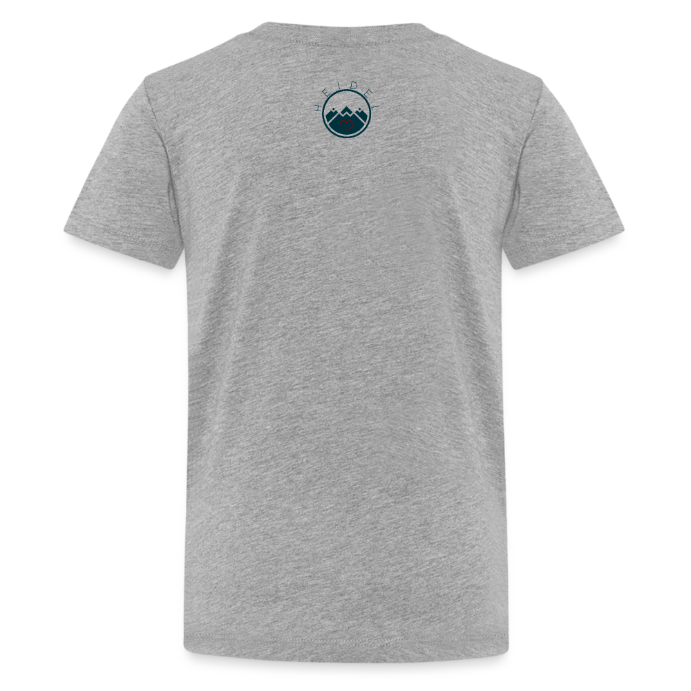 TEENAGER PREMIUM SHIRT - ALLA GUT TRANSPARENT - Grau meliert