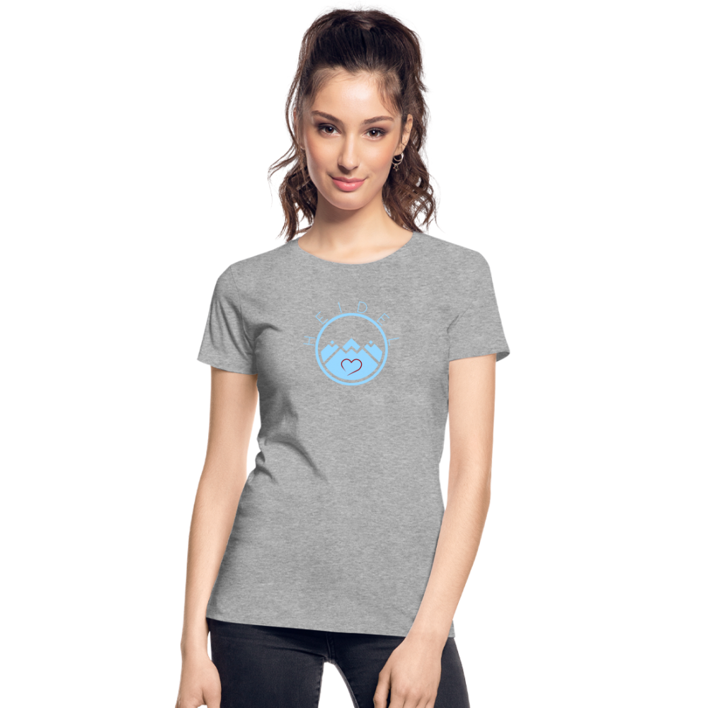 DAMEN ORGANIC SHIRT - HEIDELSTORE DARK - Grau meliert