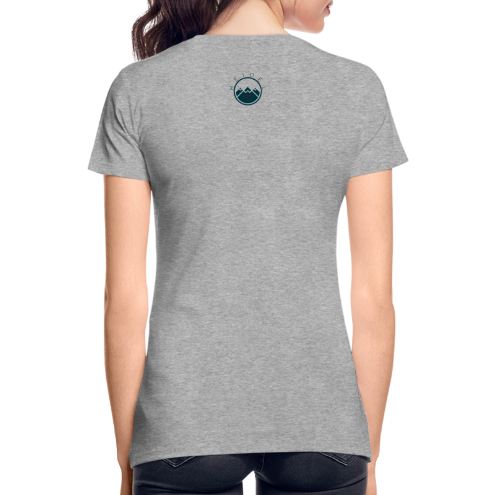 DAMEN ORGANIC SHIRT - ALLA MOL TRANSPARENT - Grau meliert