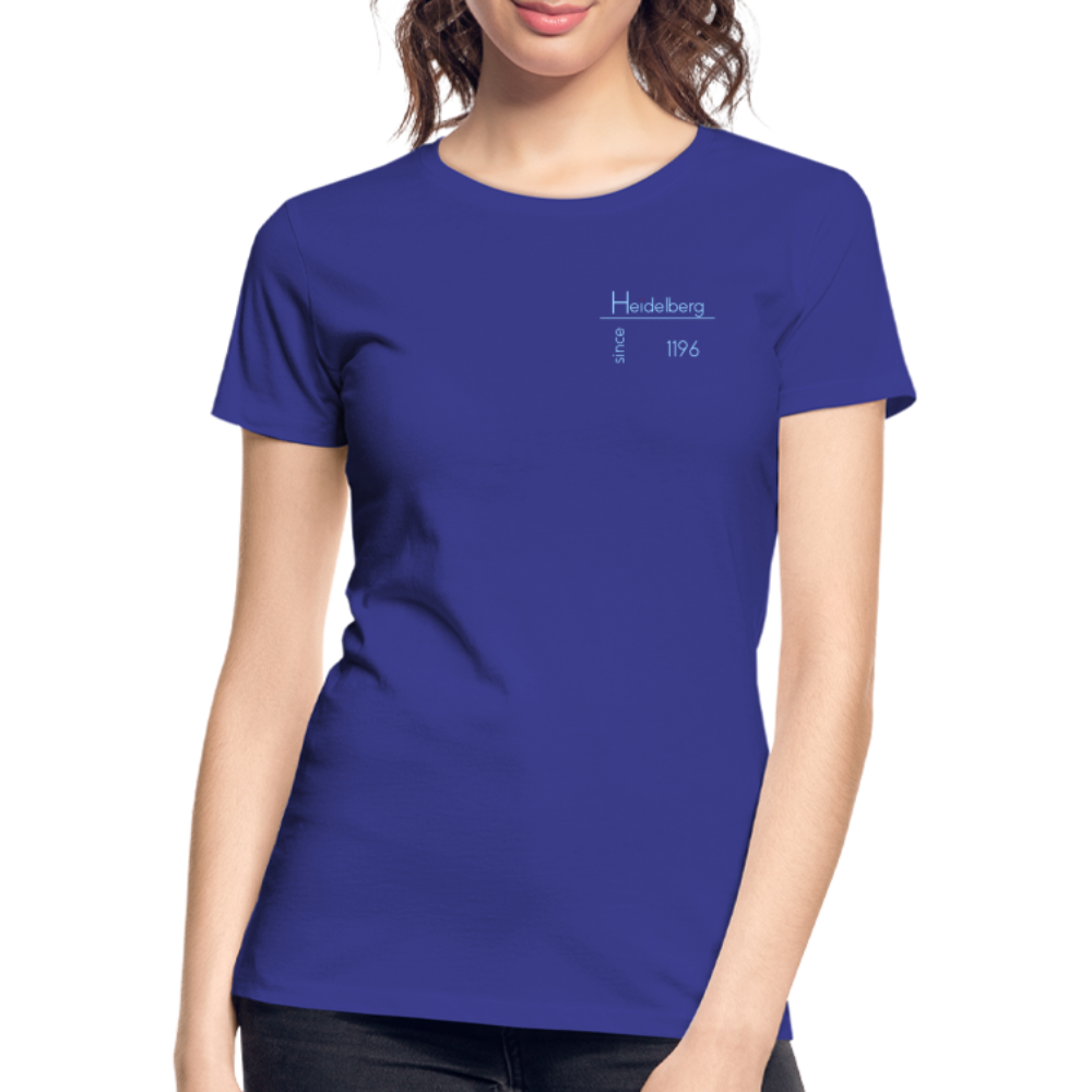 DAMEN ORGANIC SHIRT - HEIDELBERG SINCE DARK - Königsblau