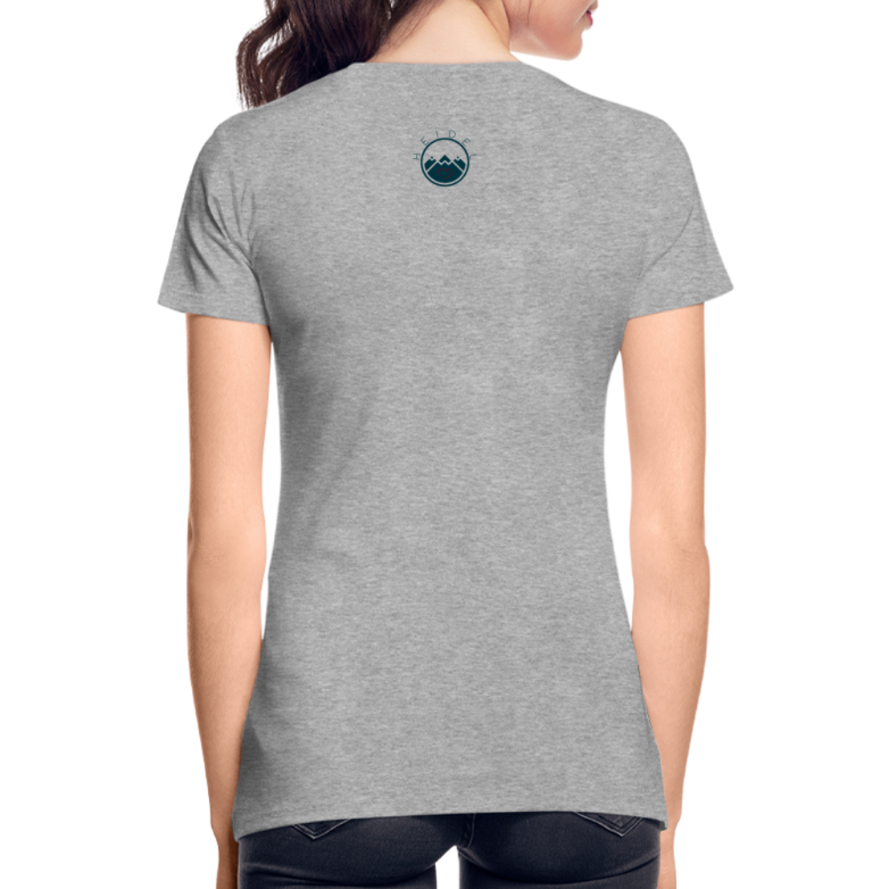 DAMEN ORGANIC SHIRT - NUFF UN NUNNA TRANSPARENT - Grau meliert