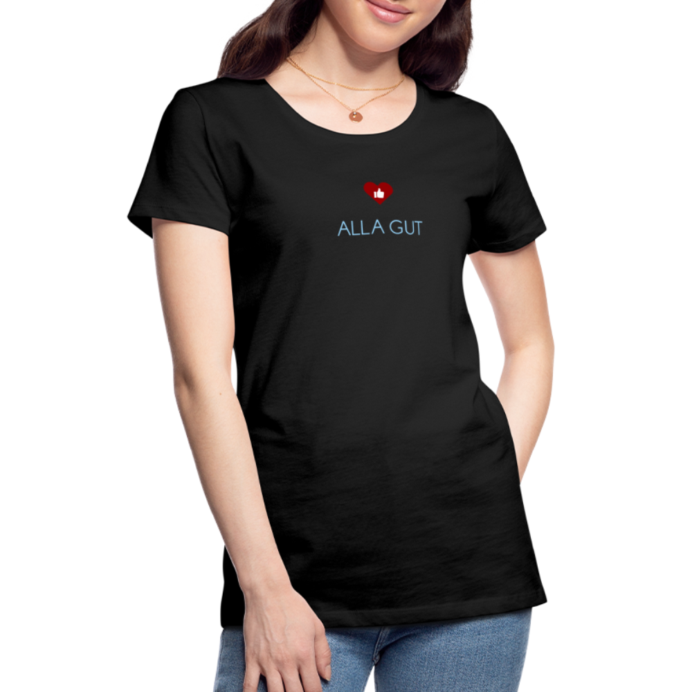 DAMEN SHIRT - ALLA GUT DARK - Schwarz