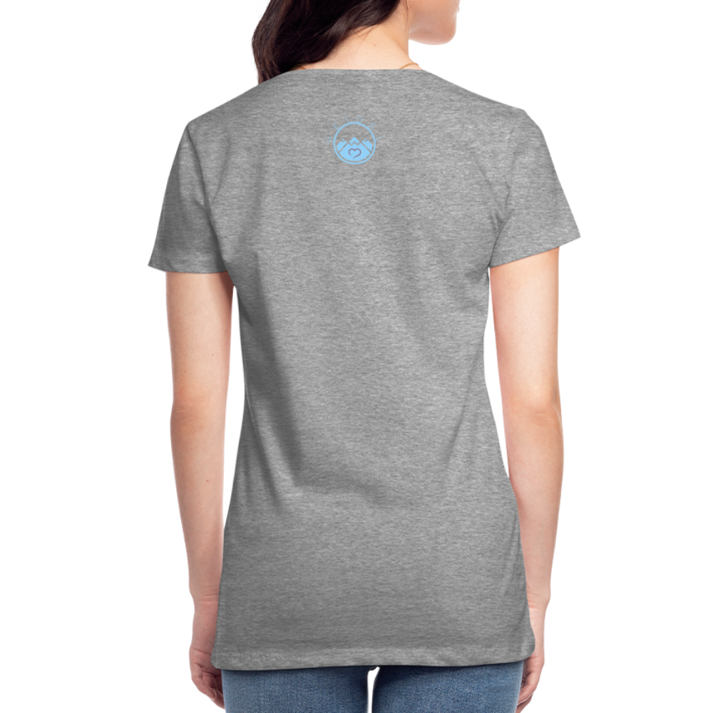 DAMEN SHIRT - ALLA GUT DARK - Grau meliert