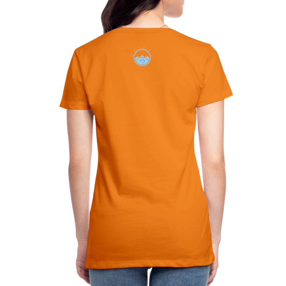 DAMEN SHIRT - ALLA GUT DARK - Orange